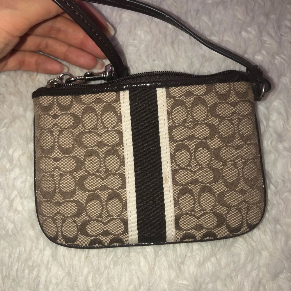 Coach wristlet
